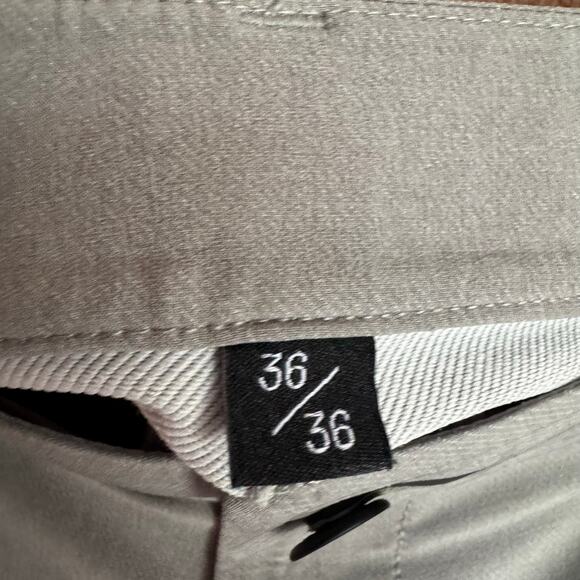 Public Rec All Day Every Day Pants Gray Stretch Size 36 Versatile Casual Classic - Picture 9 of 9